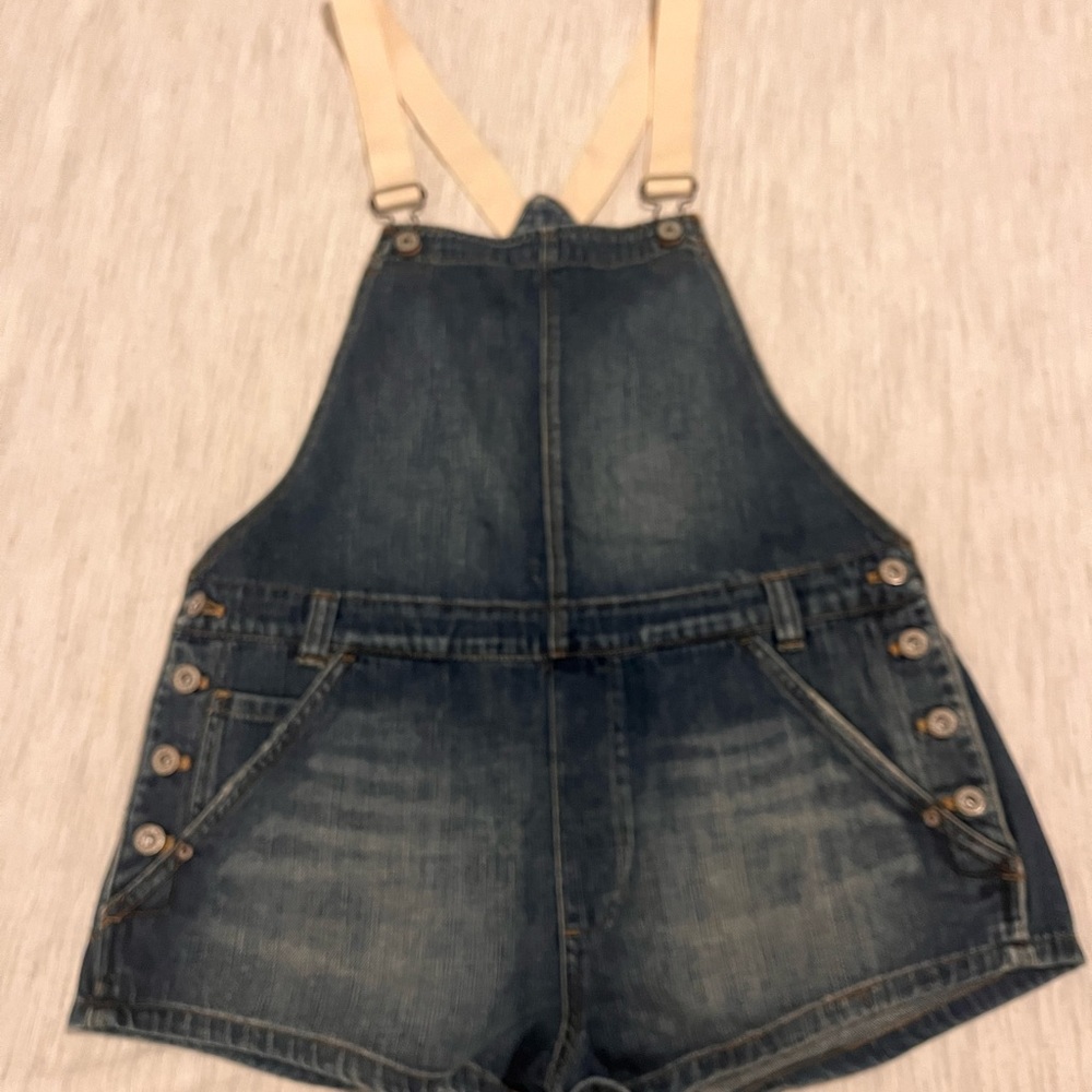 Free People Denim Overalls Size 28